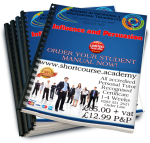 Influence and persuasion home study course