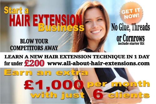 Start and launch a hair extensions career today